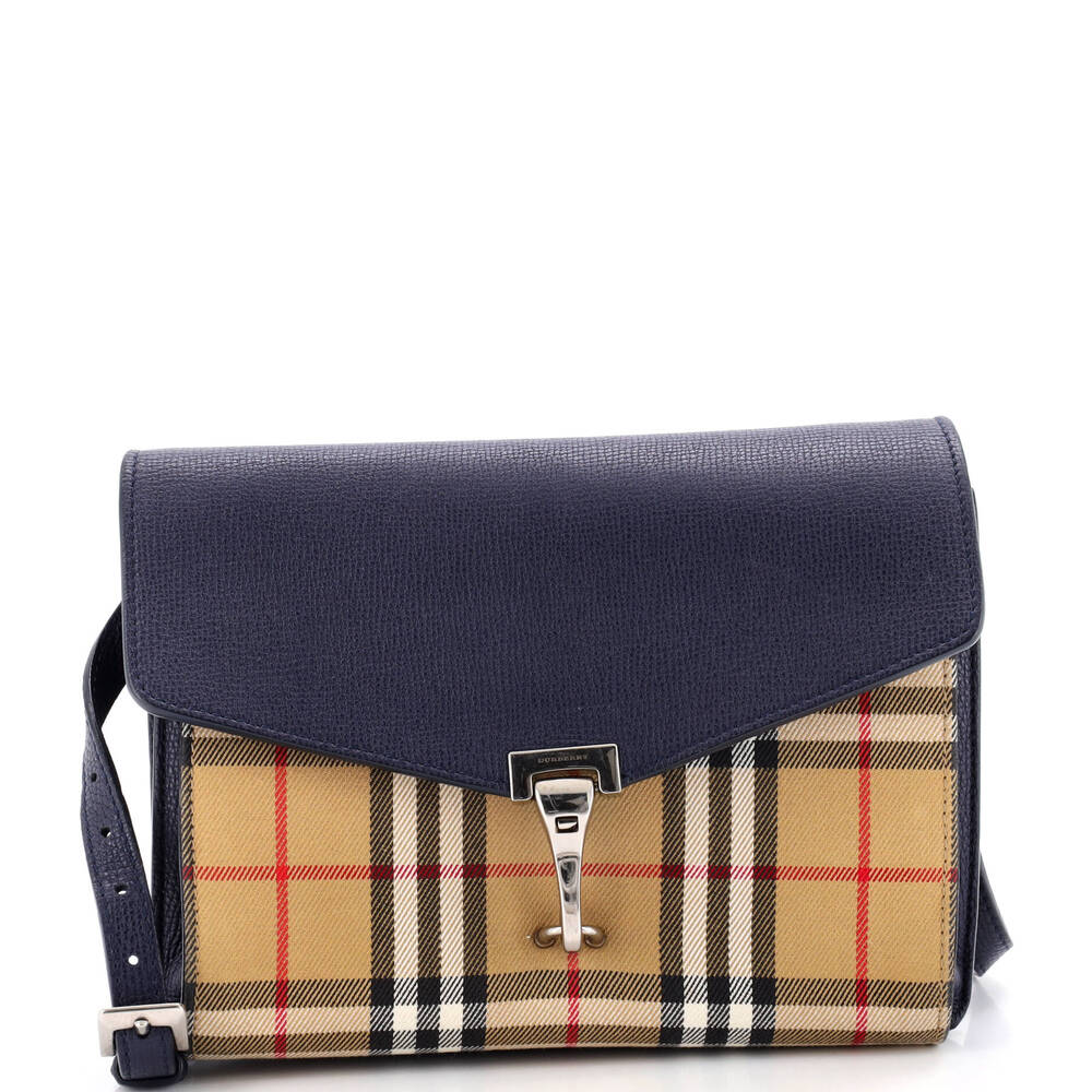 Burberry Macken Crossbody Bag Leather #260665B82B